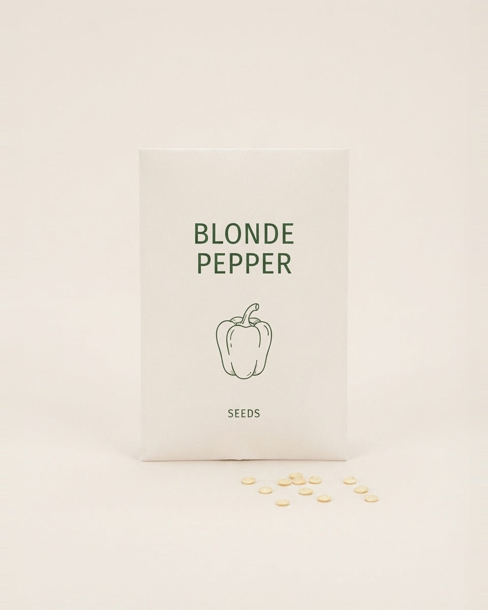 Pepper Seeds Shaqra Blonde 25 Seeds بذور فلفل شقراء (25 بذرة)‏