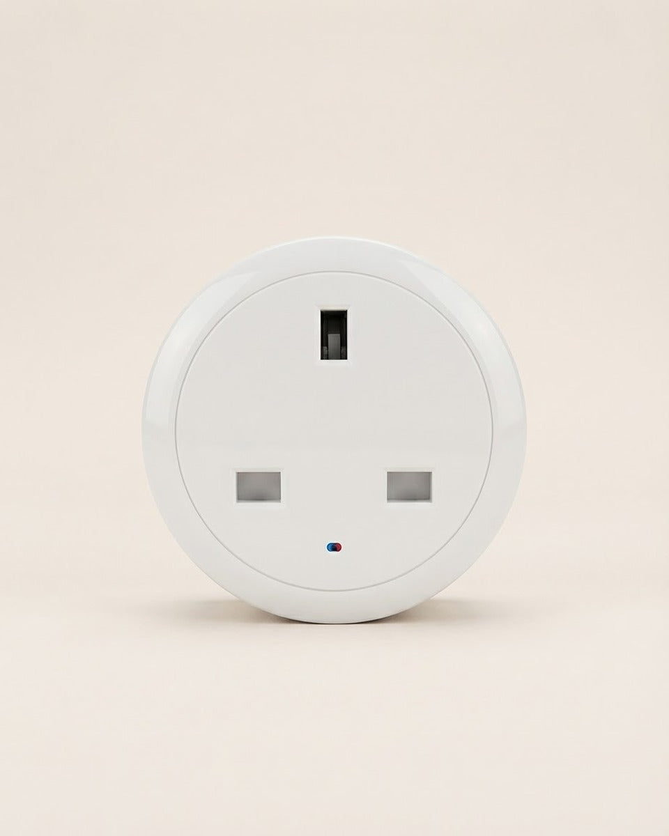 Wi-Fi Smart Plug 20 A UK 20A بلاك (مقبس ذكي) سمارت انجليزي يعمل على الواي فاي ‏