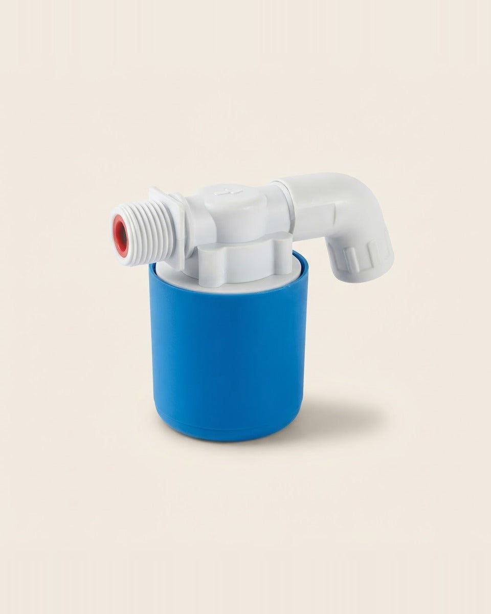 Float Valve 1/2 in Horizontal Blue عوامة نص انش افقي ازرق