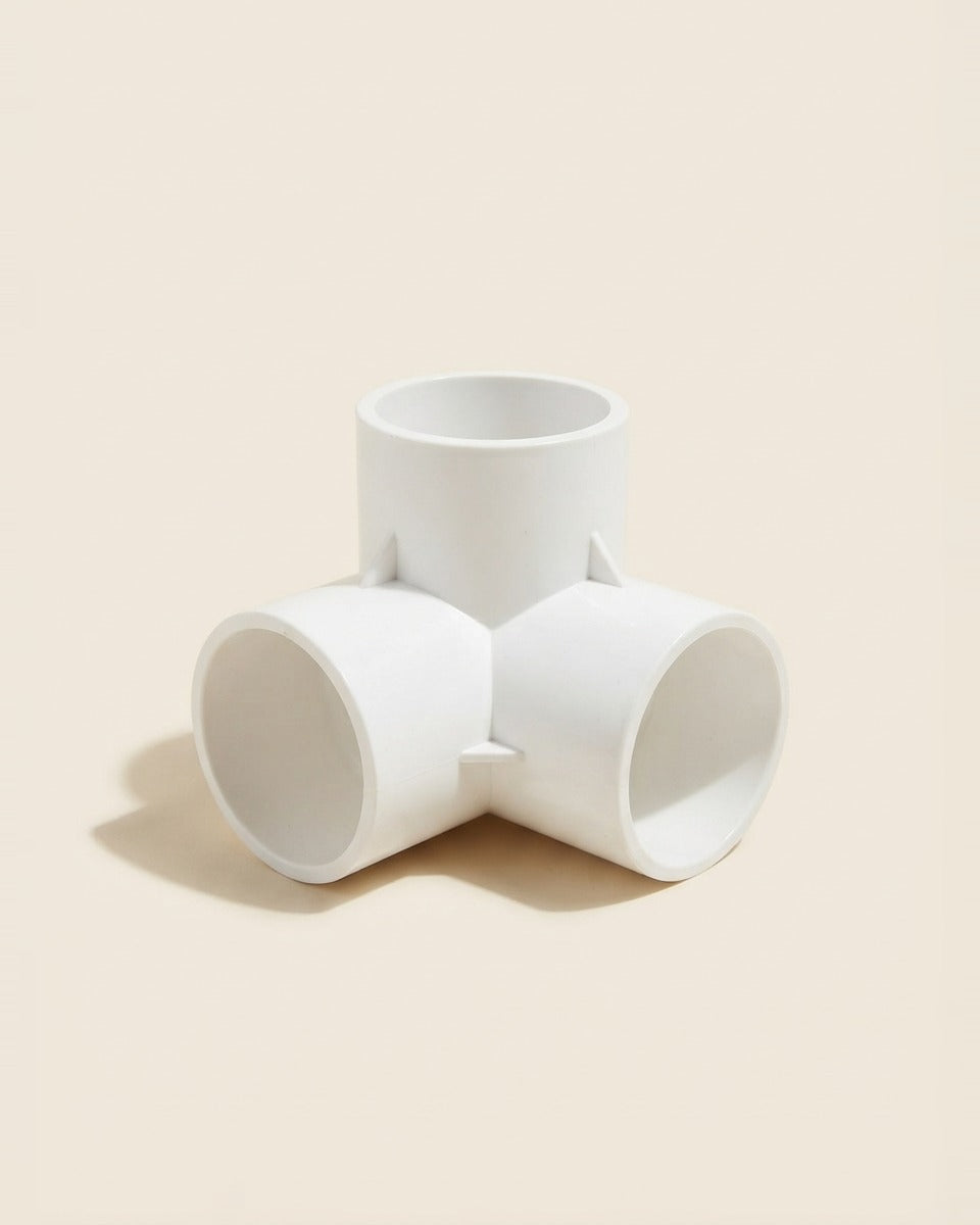 PVC 3-Way Splitter 1/2 in موزع بي في سي 3 اتجاهات1/2 انش