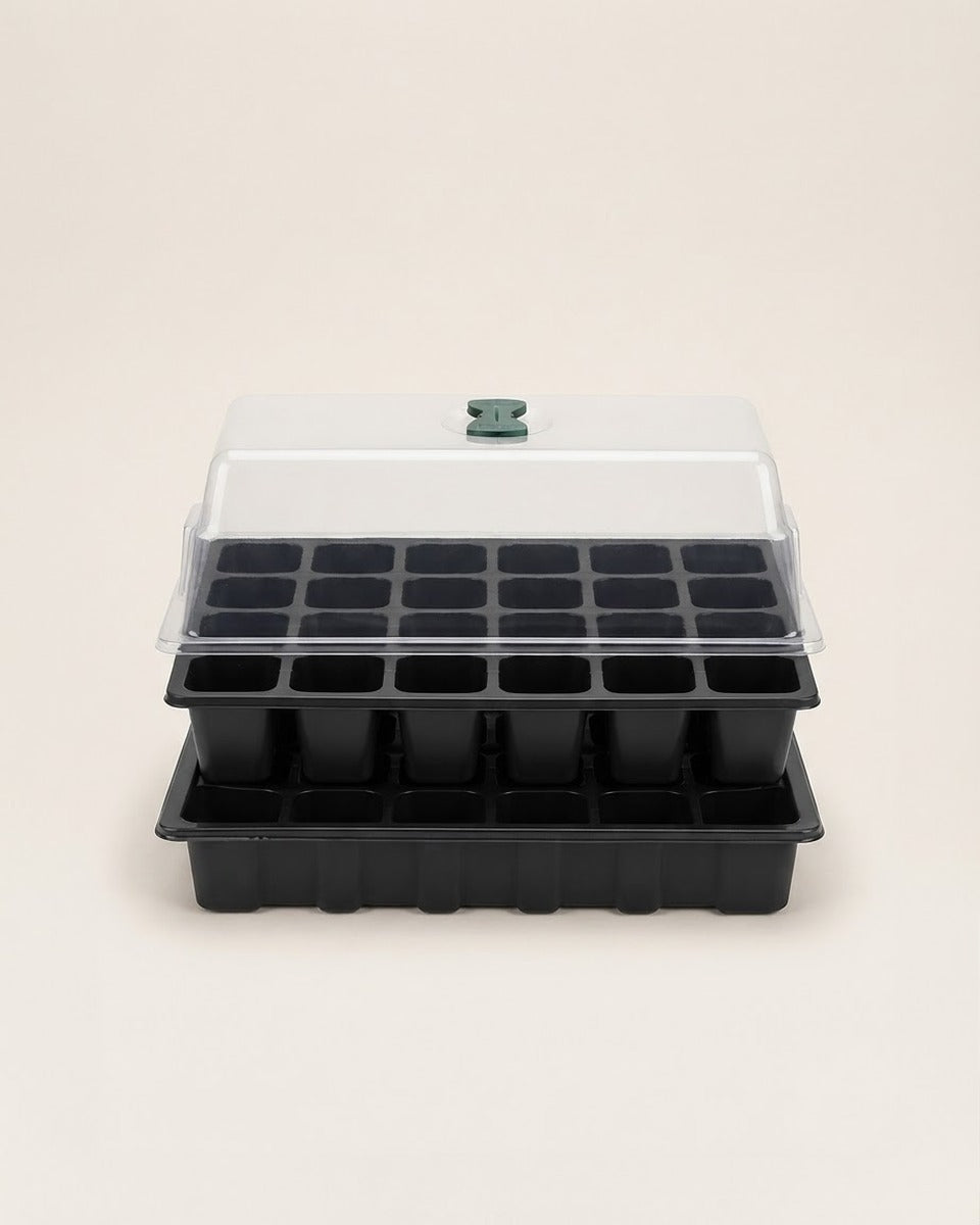 Seedling Tray 24 Cells 3 Pieces صينية تشتيل 24 عين 3 قطع