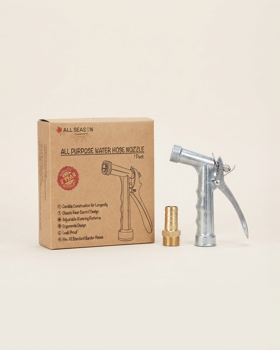 All Season Water Hose Nozzle 1/2