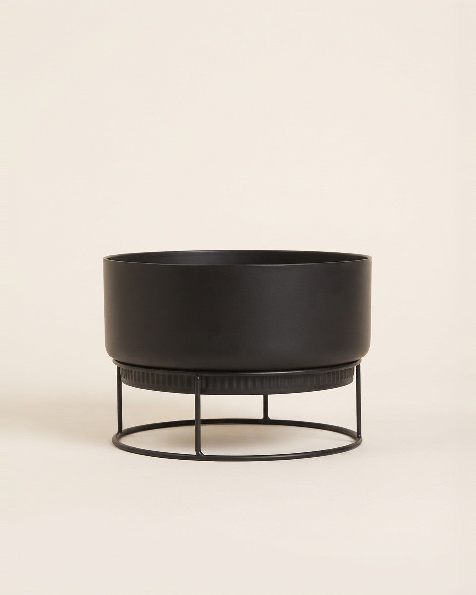 Studio Round Bowl 30cm Black