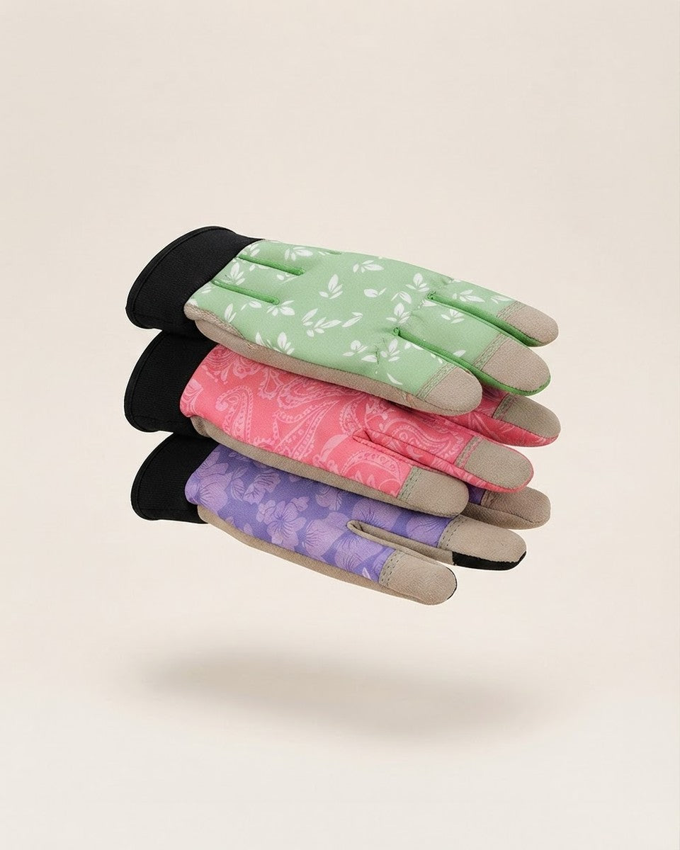 Palm-Dipped Gardening Gloves Assorted S 1 Pk قفازات