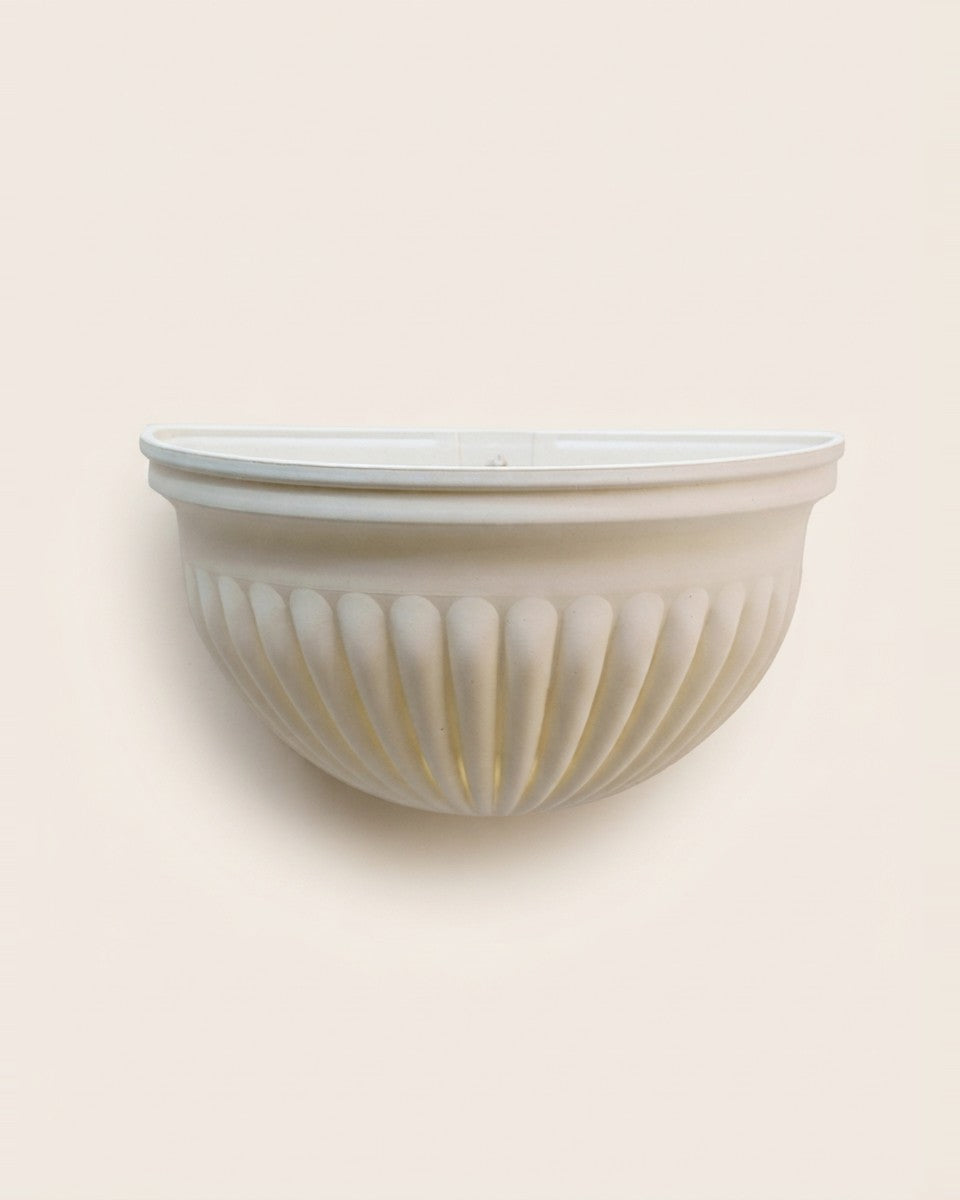 Big White Wall Hanging Pot