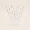 Clear acrylic plant support sticks 40 cm, pack of 8 دعامات نباتات