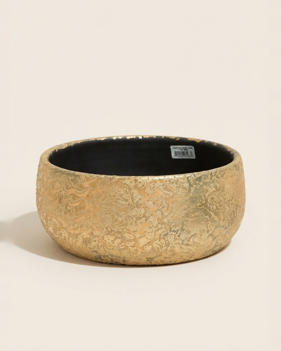 Clemente Bowl Round Gold