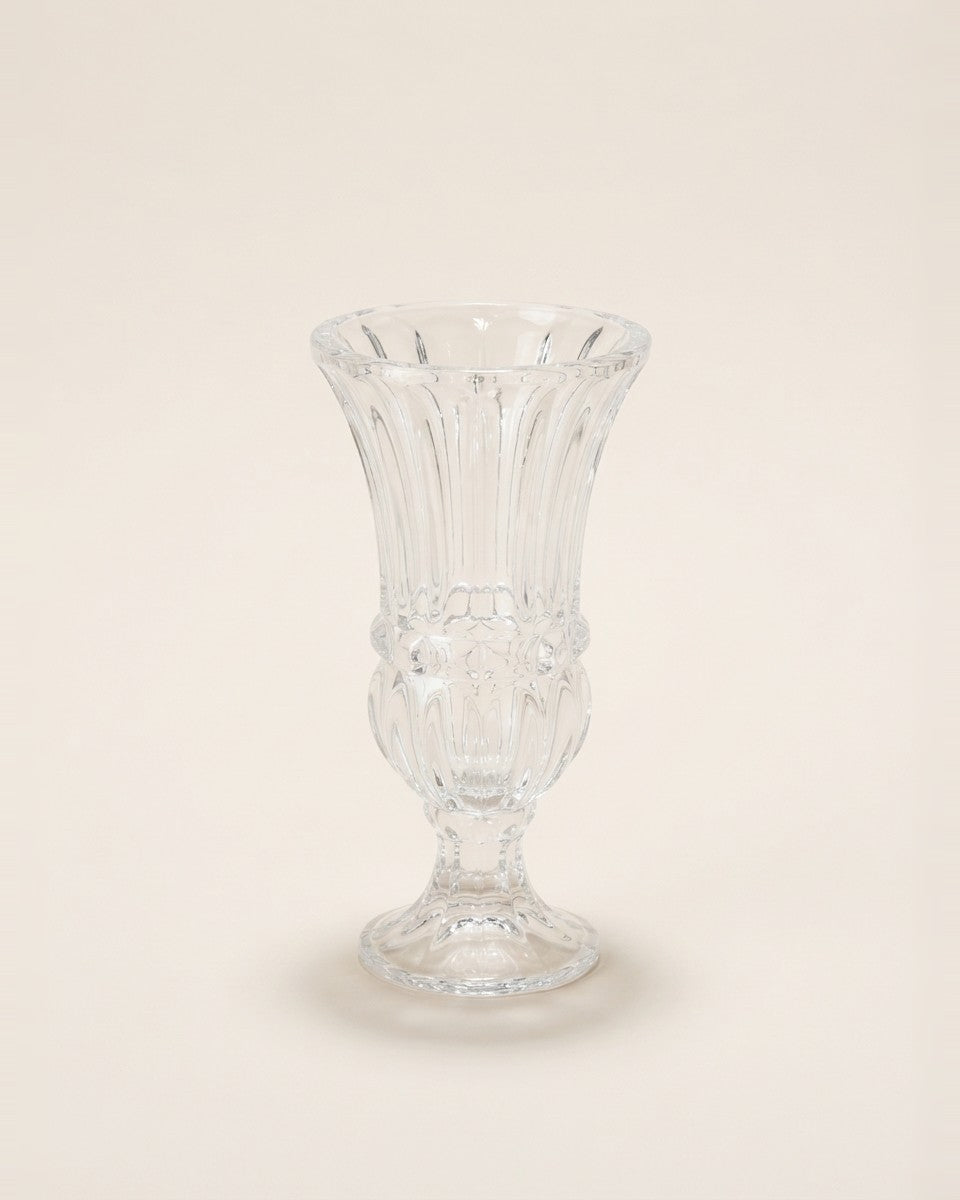 Decorative Crystal Glass Vase – 30 CM