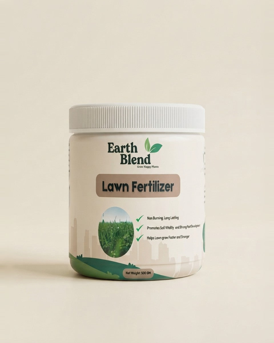 Earth Blend - Grass/Lawn Fertilizer 500gram - سماد العشب 500 غرام - NPK 15-15-15 سماد