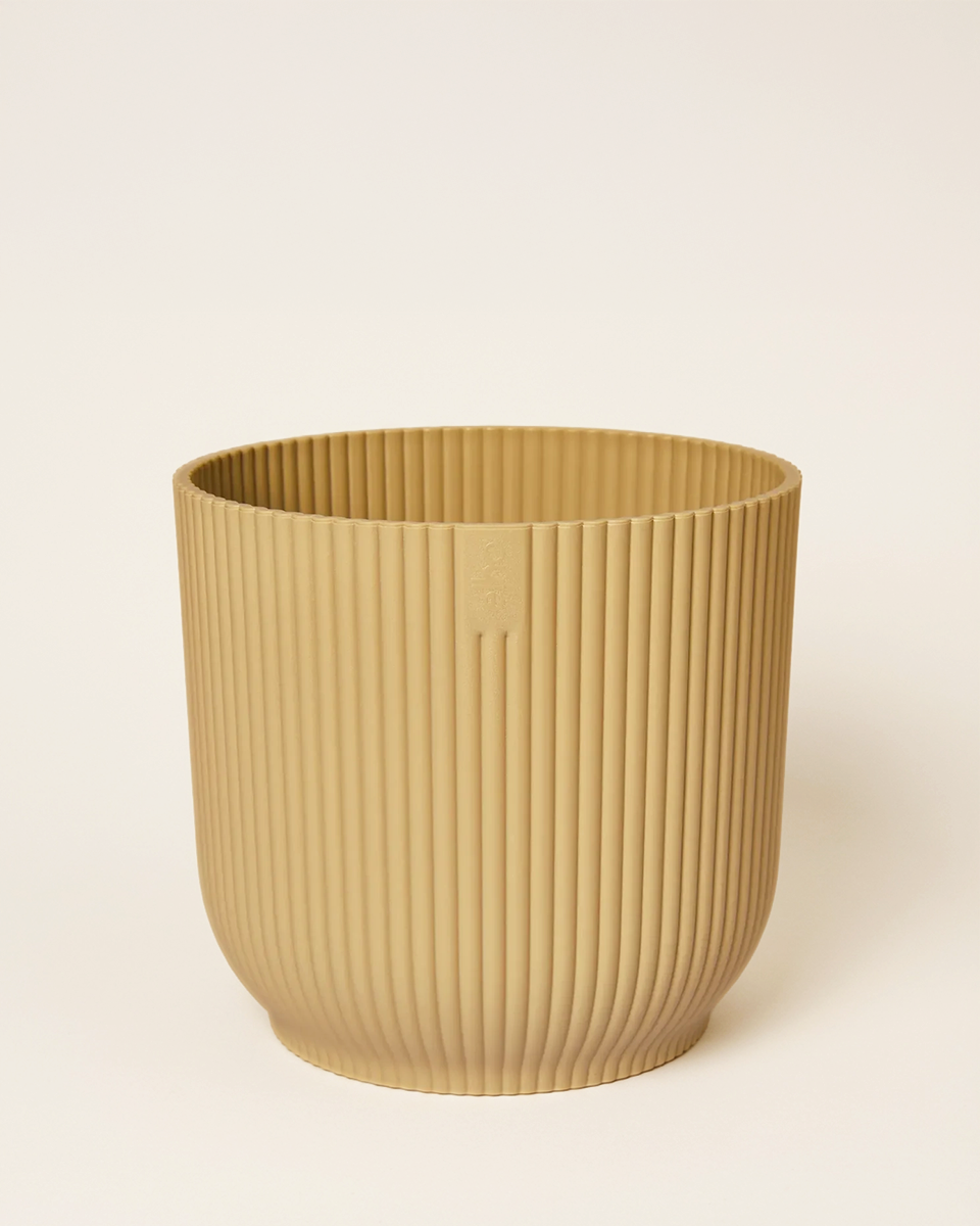 Elho Vibes Planter Yellow (18 cm)