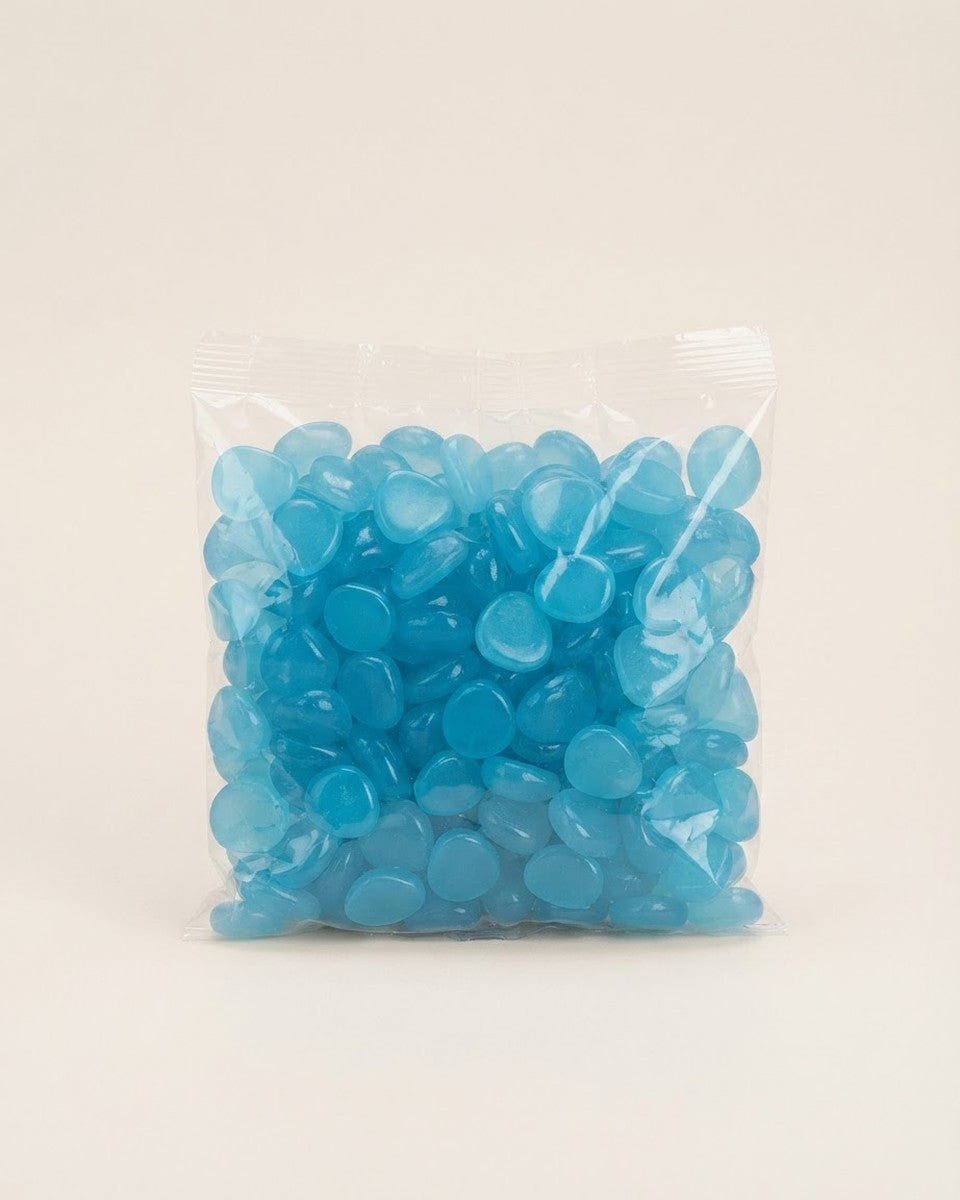 Glow-in-the-Dark Pebbles (100pcs)