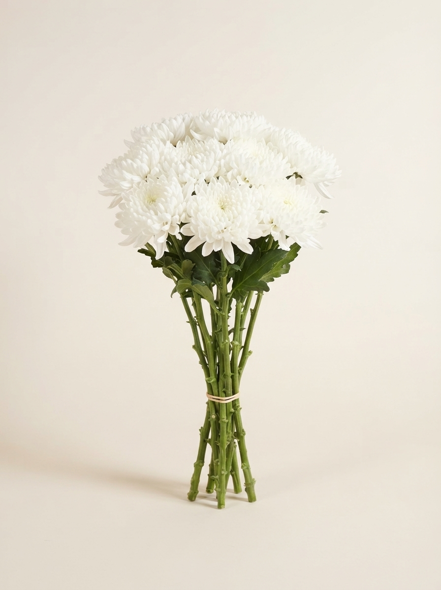 Chrysanthemum Disbud — wholesale bunch of 10 stems