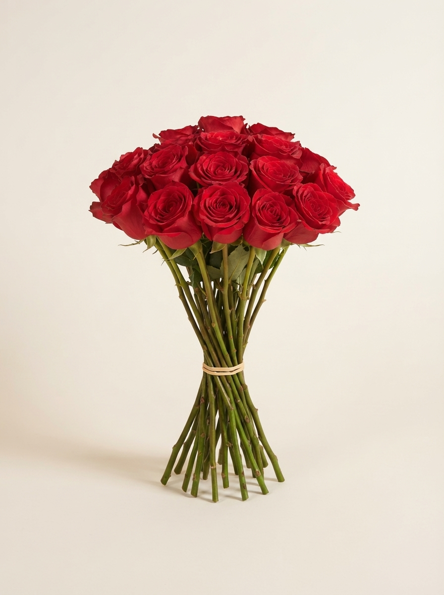 Roses Red — wholesale bunch of 20 stems