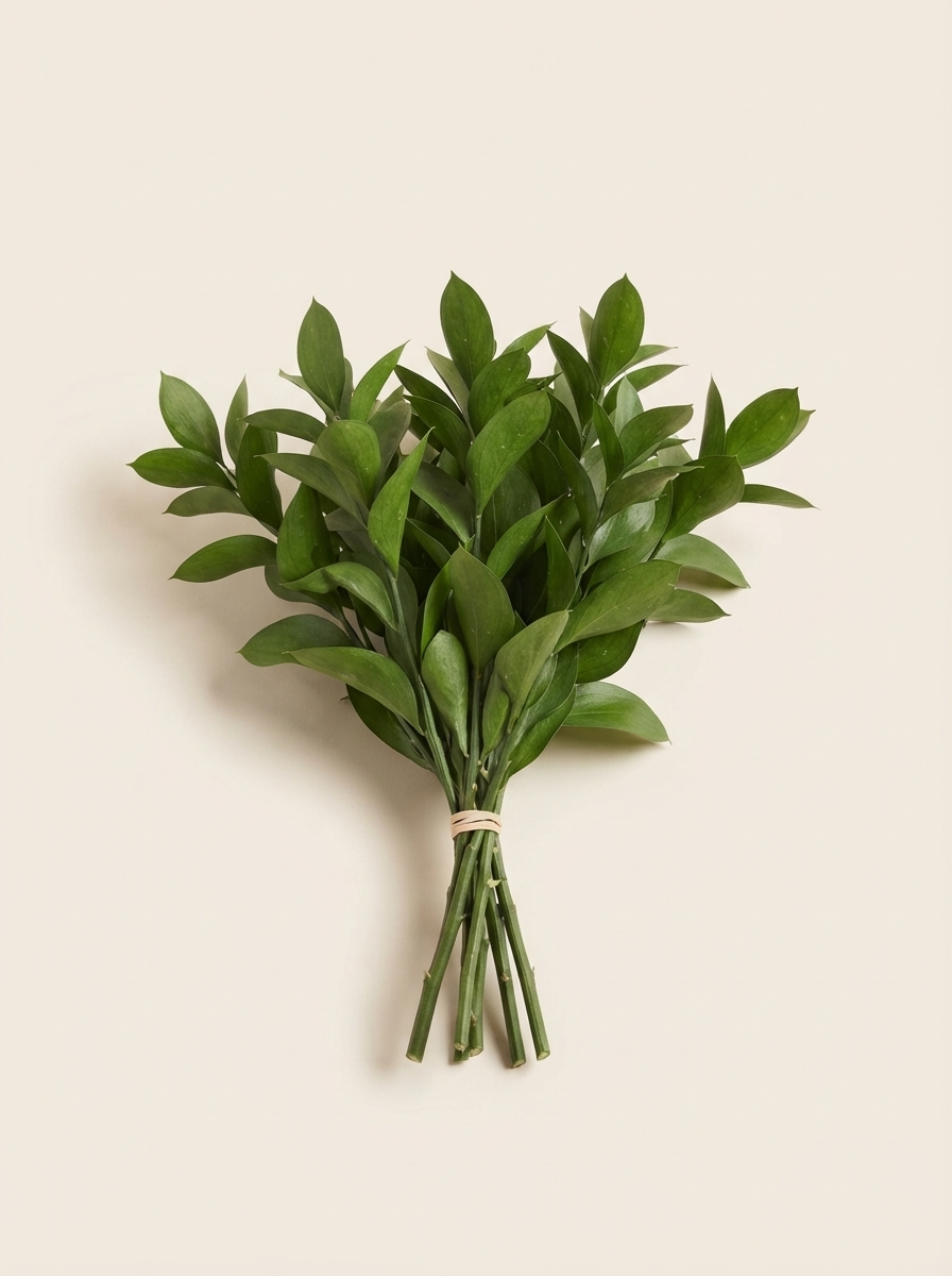 Italian Ruscus — wholesale bunch of 10 stems