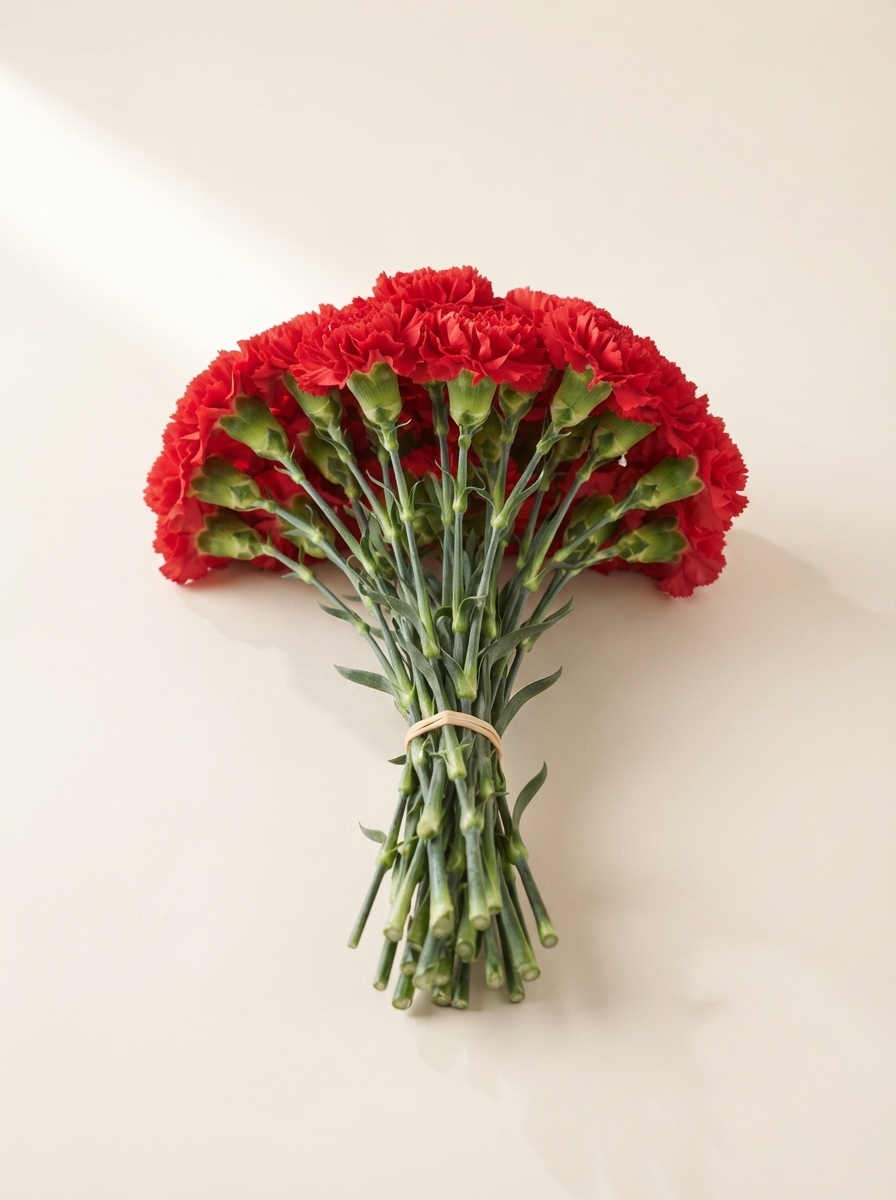 Carnations — wholesale bunch of 20 stems