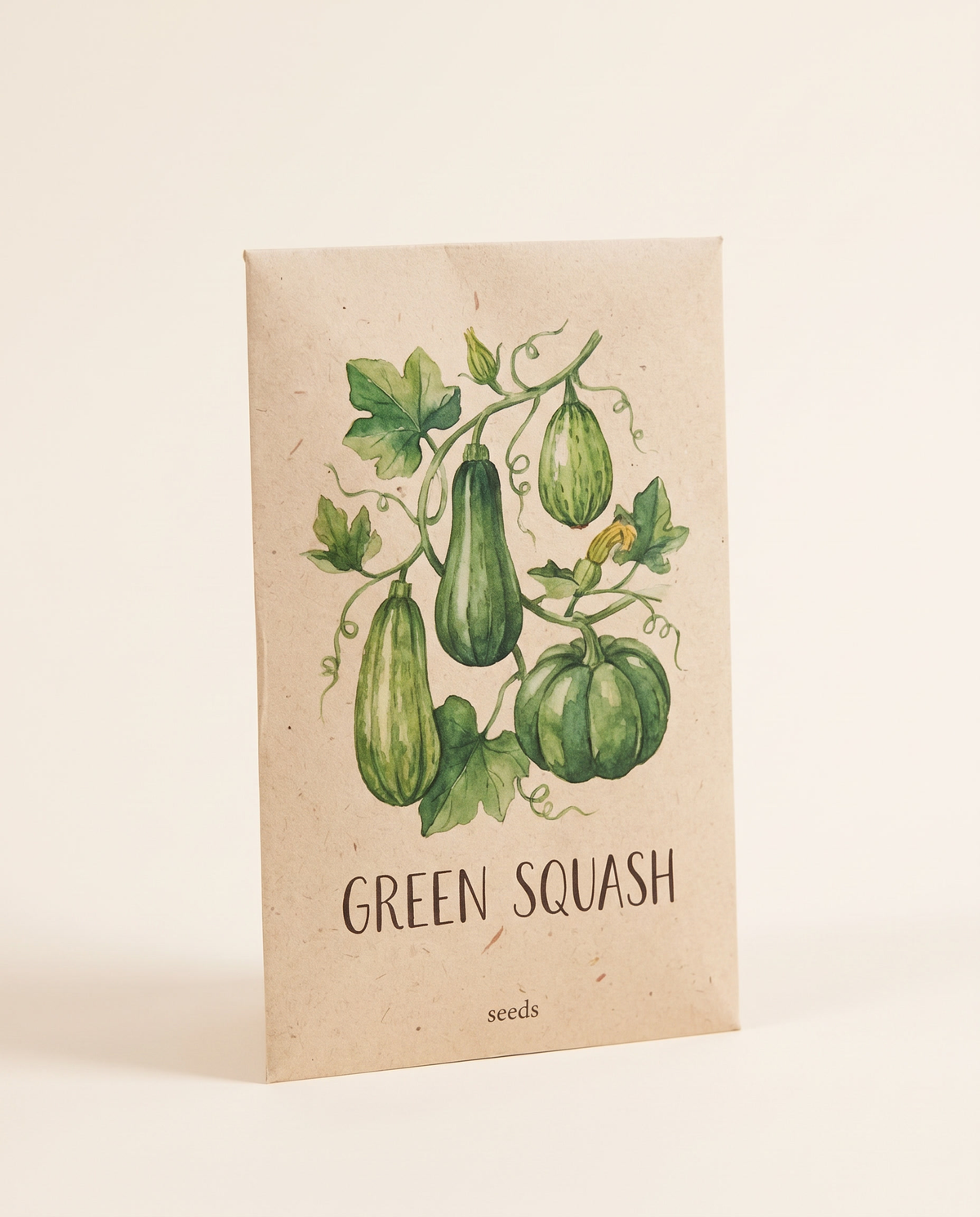 Green Squash Seeds Hybrid F1 10 Seeds