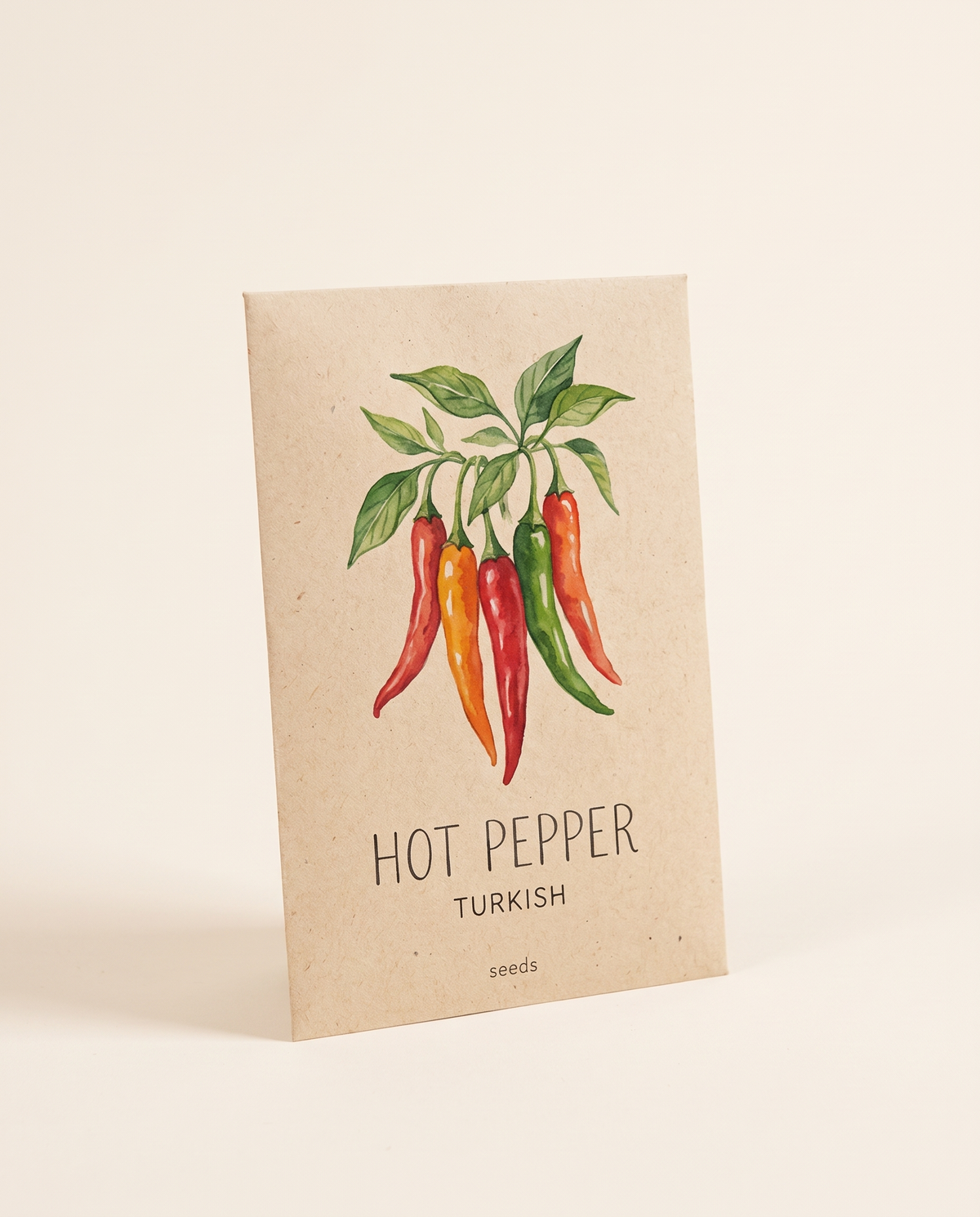 Hot Pepper Seeds Turkish Mixed Colours