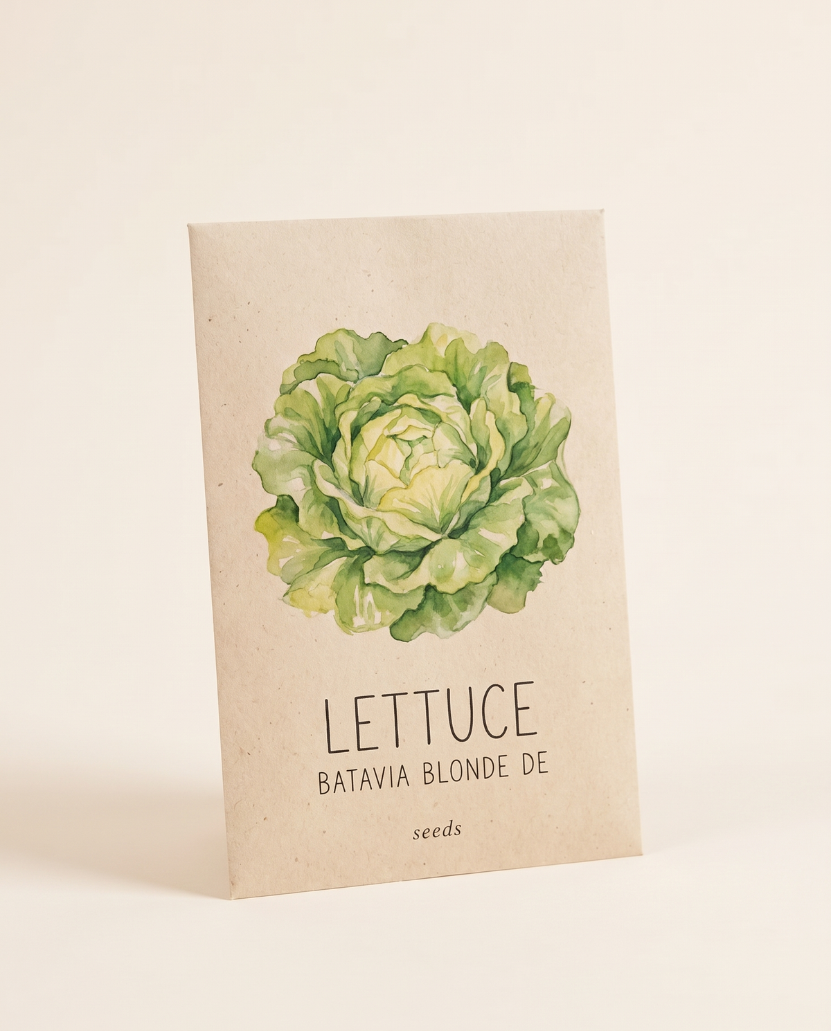 Lettuce Batavia Blonde de Paris Seeds