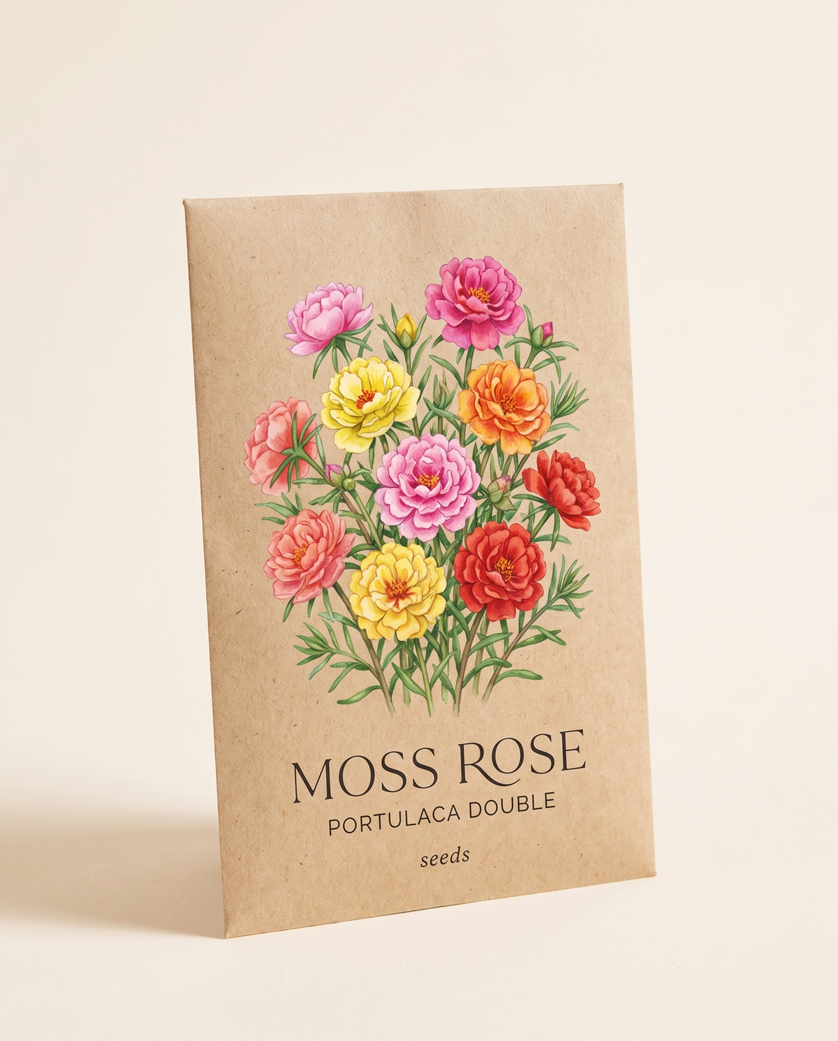 Moss Rose Portulaca Double Mix Seeds