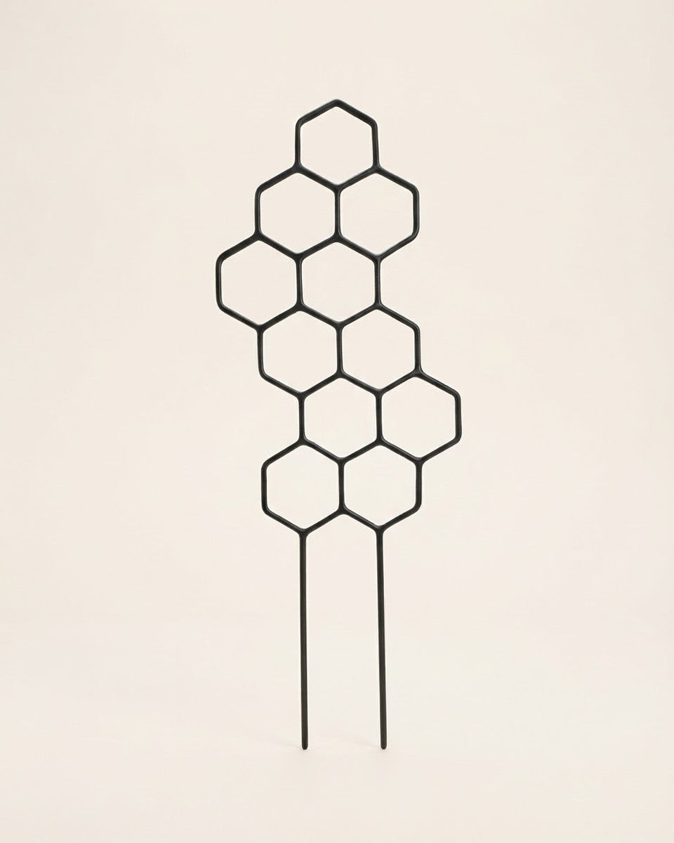 Honeycomb plant trellis 38 cm, black تعريشة نباتات
