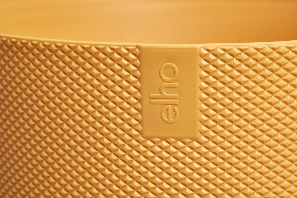 Elho Jazz Round Amber Yellow (19 cm)