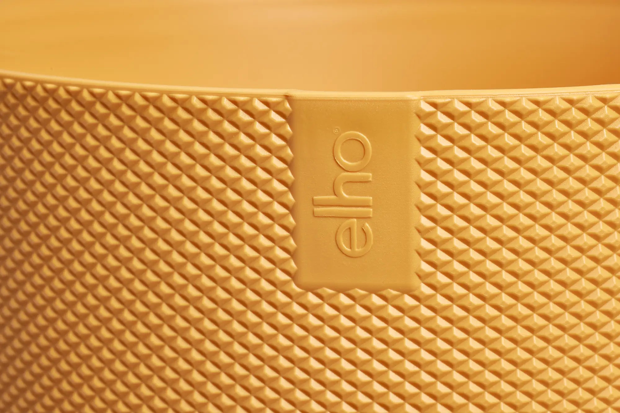 Elho Jazz Round Amber Yellow (19 cm)