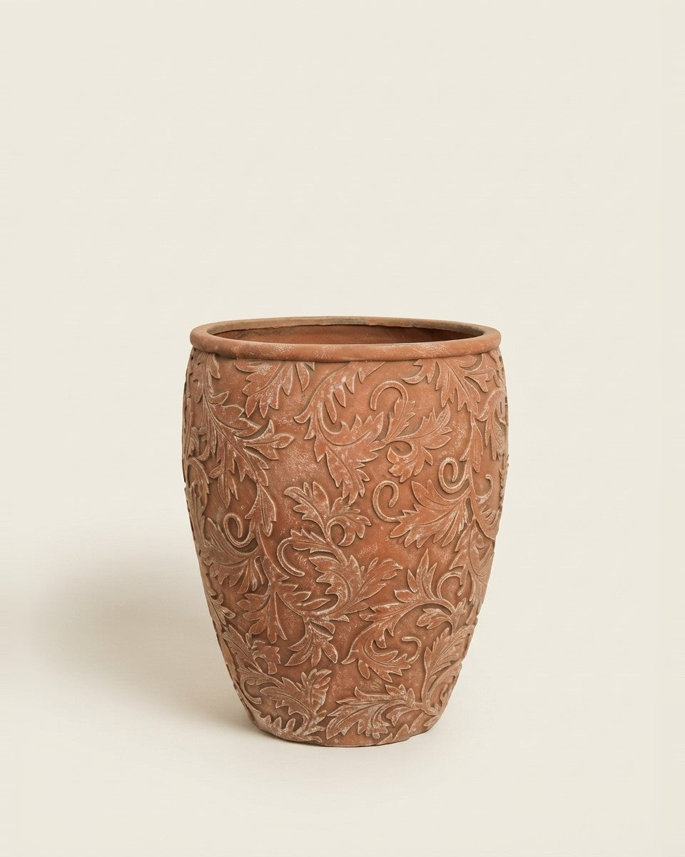 Leaf Fiber Cement Pot – 55 CM حوض نباتات