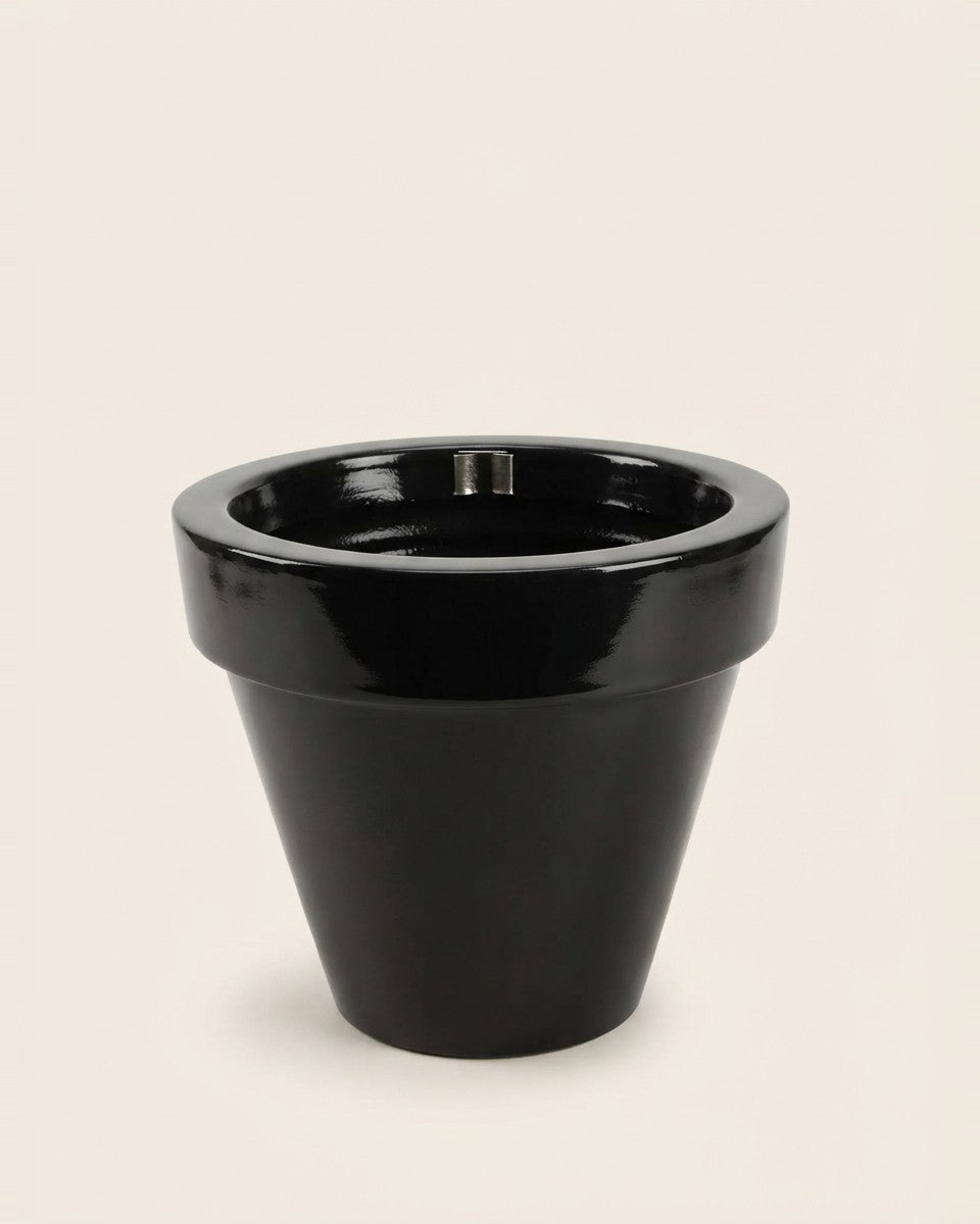 Modern Fiber Glass Planter - حوض النبات - H26cm x D30cm حوض نباتات