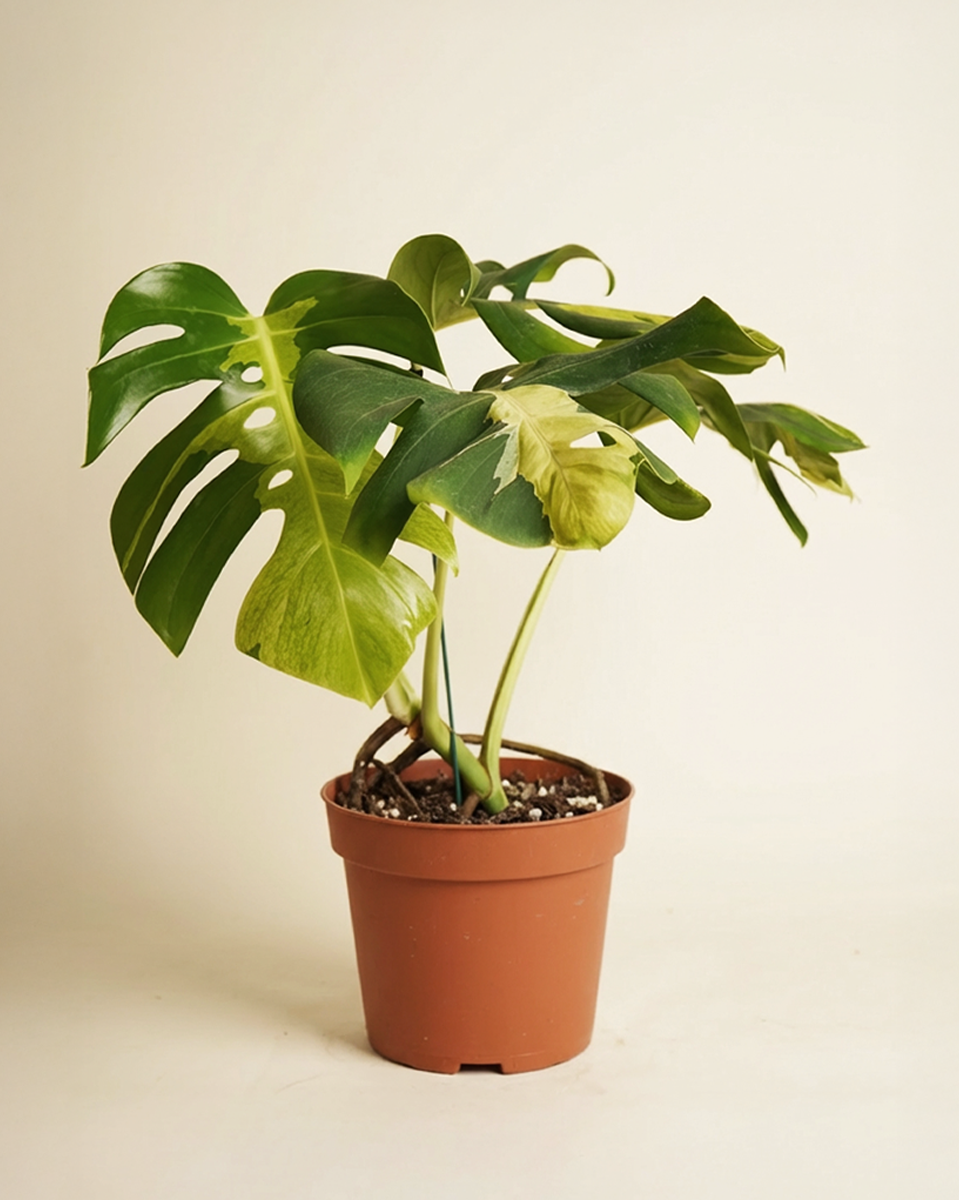 Monstera White Lava  مونستيرا وايت لافا