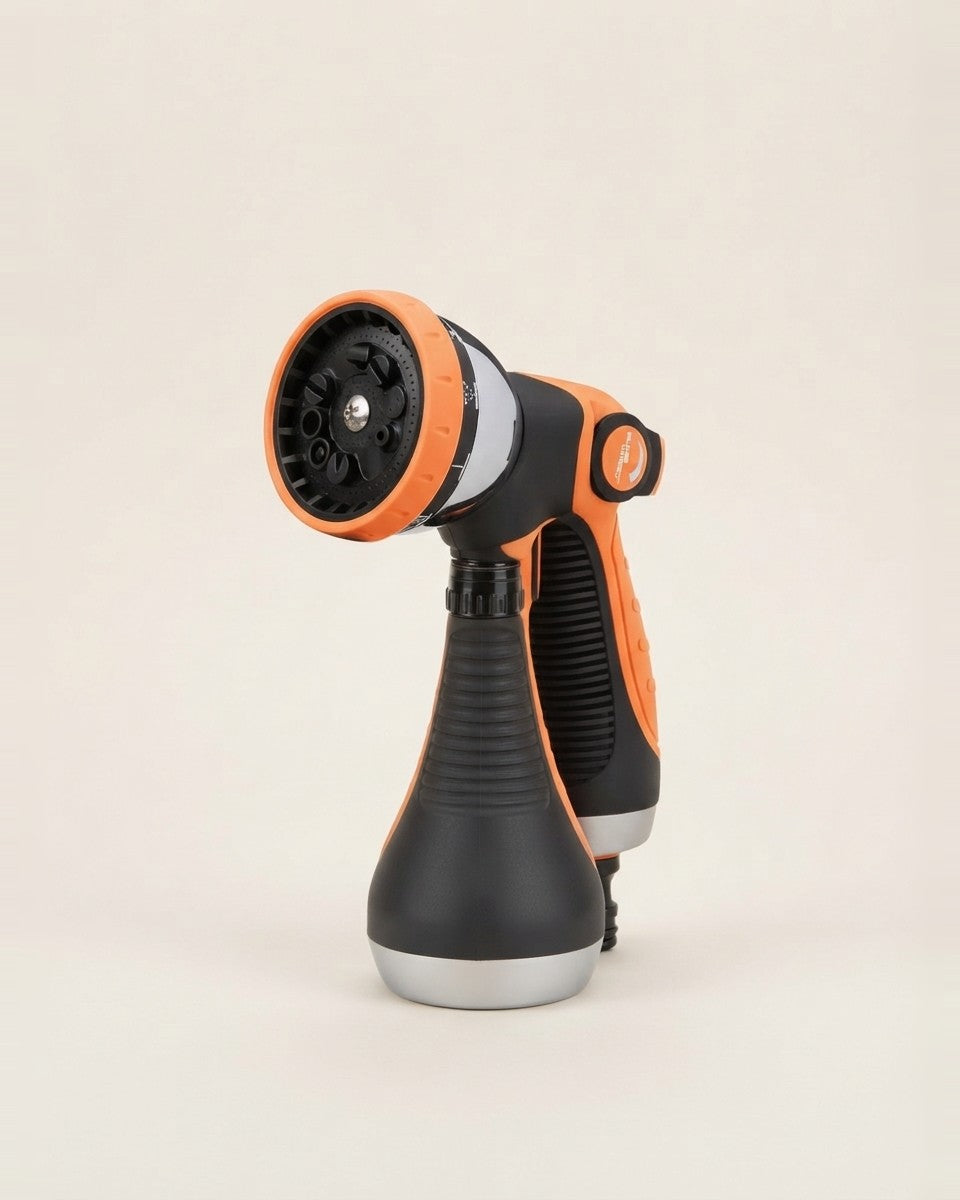 Multi Nozzle Water Spraying Gun Chrome 3/4