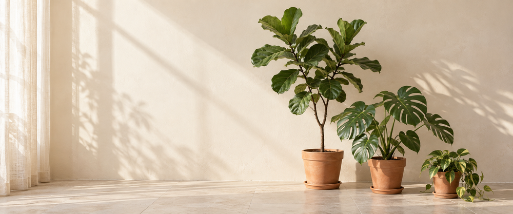 bestsellers plants in a sunlit setting