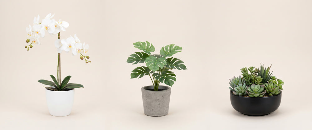 Artificial Potted Plants banner