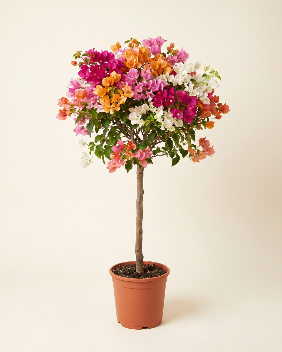 Bougainvillea Mixed Standard Tree جهنمية متعدد الألوان