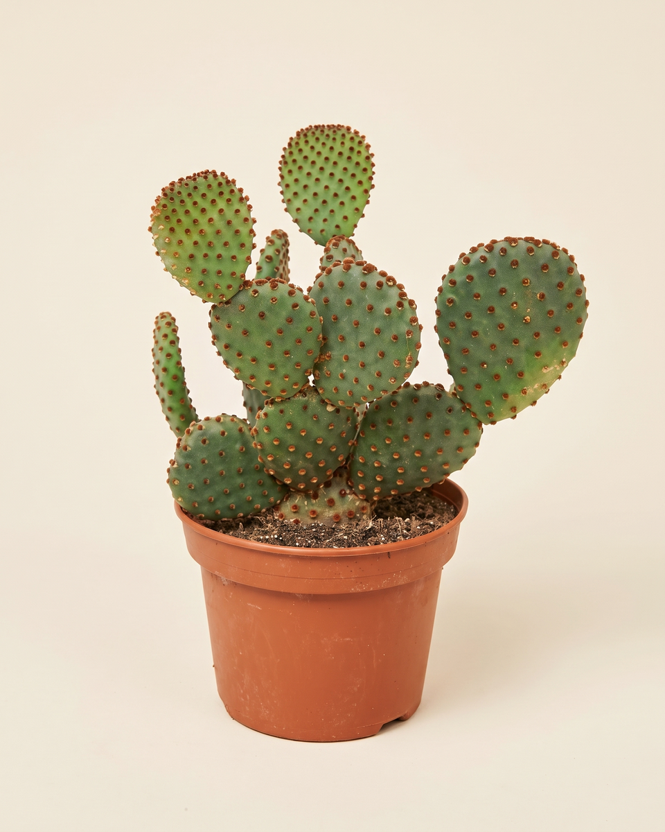 Cactus Opuntia Microdasys Bush صبار أذن الأرنب