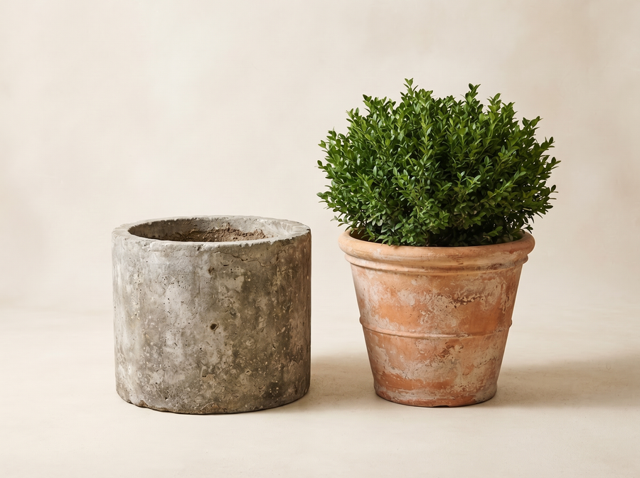 Outdoor pots