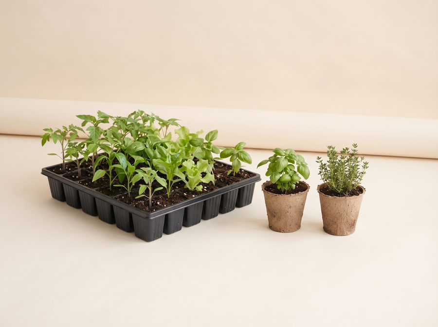 Vegetable & herb seedlings