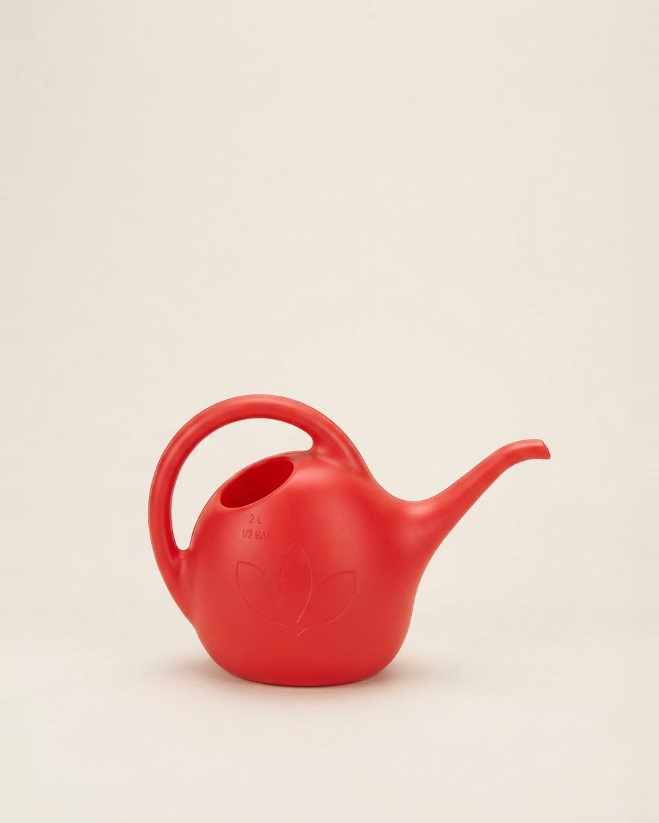 Novelty Red 0.5 Gal Plastic Watering Can إبريق ري