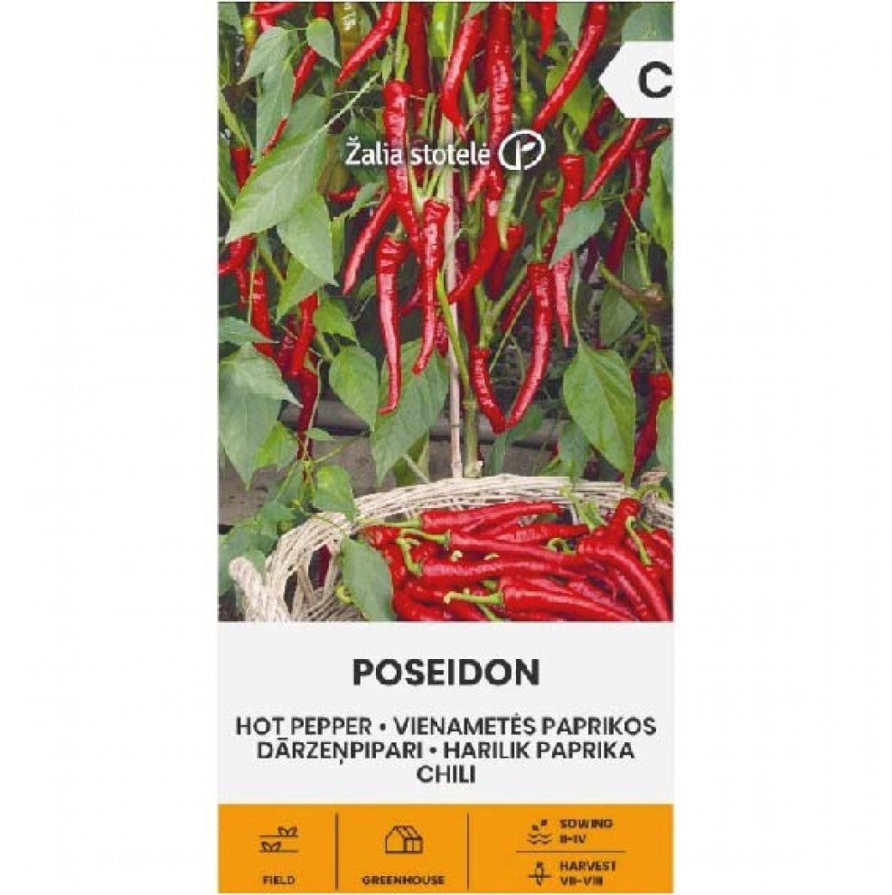 Hot Pepper Seeds Poseidon - supplier photo