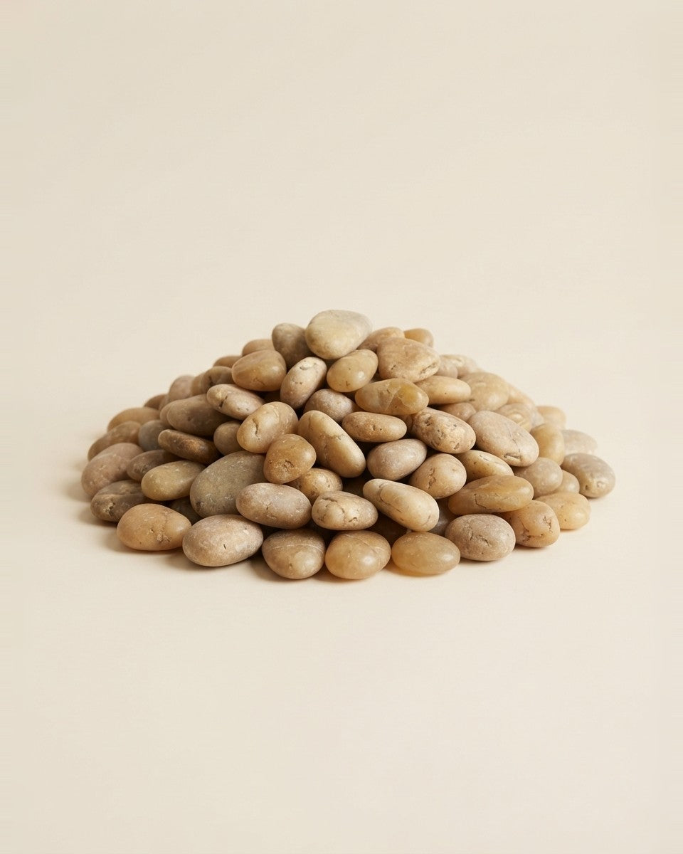 Pebble amber tumbled
