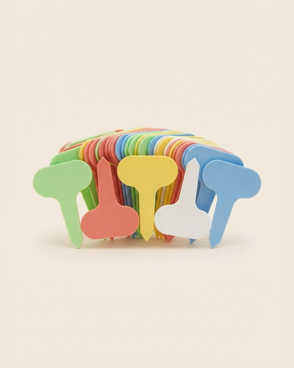 Plastic Plant Labels 25 Pieces ليبل بلاستيك عدد 25 قطعة