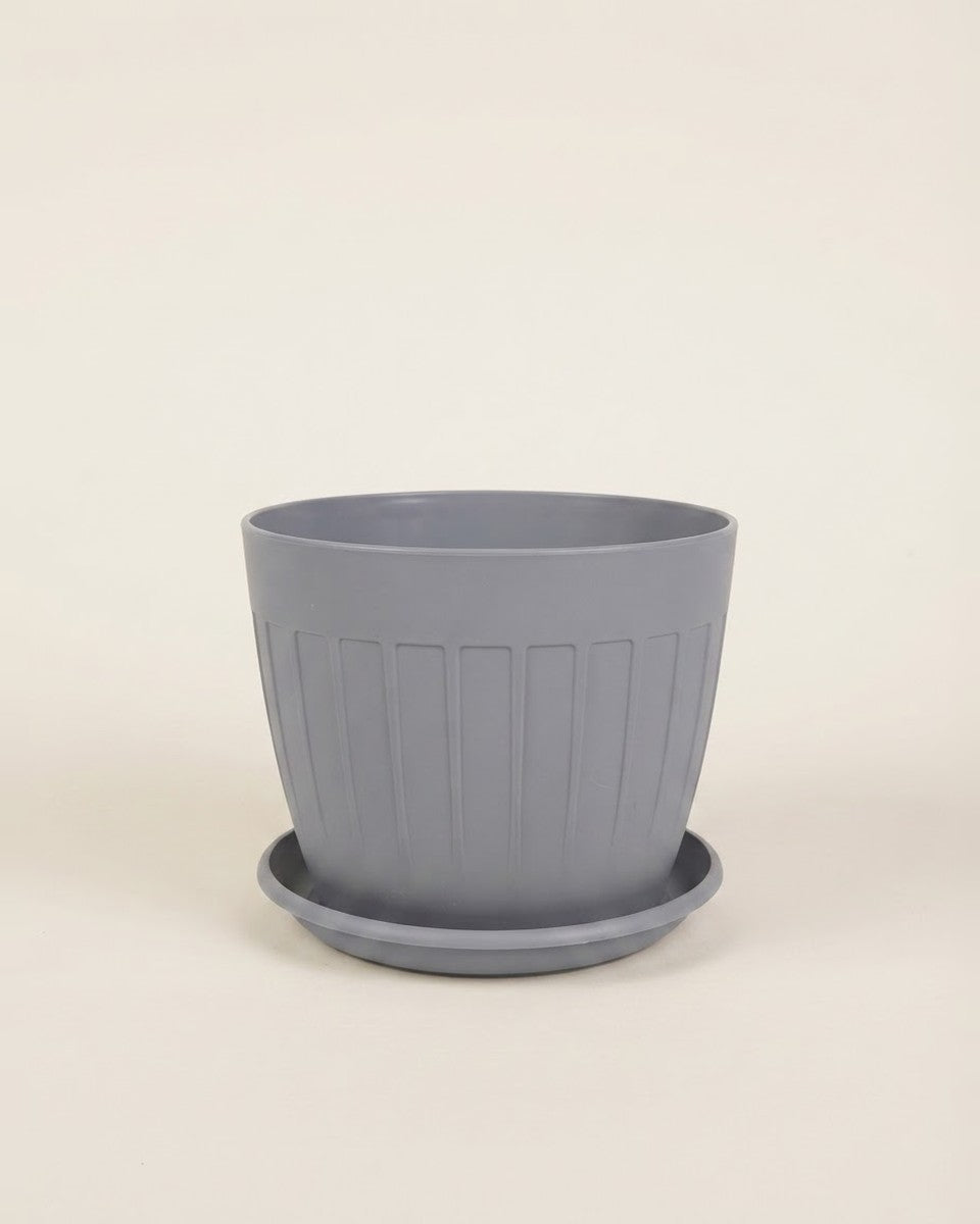 Plastic Pot Stp Gry 30
