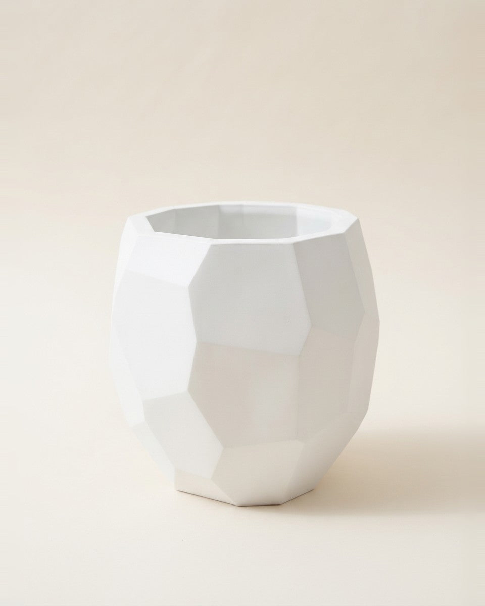 Pure Edge Pot White