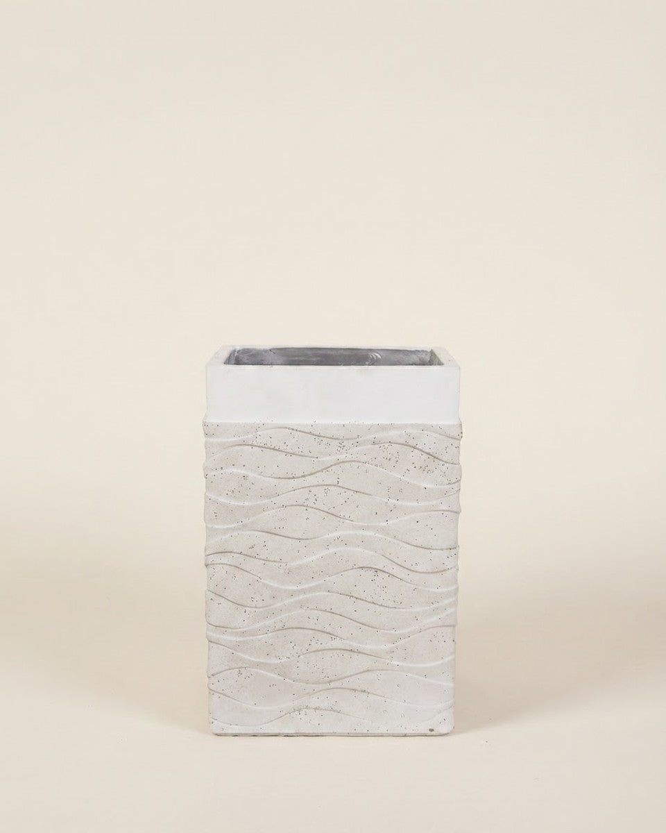 Rectangular Fiber Cement Pot – 46 CM حوض نباتات