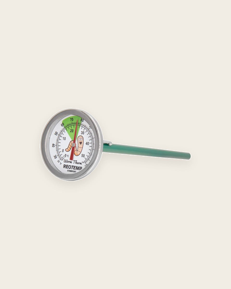Soil and Worm Composting Thermometer for Home Vermicomposting and Seed Starting