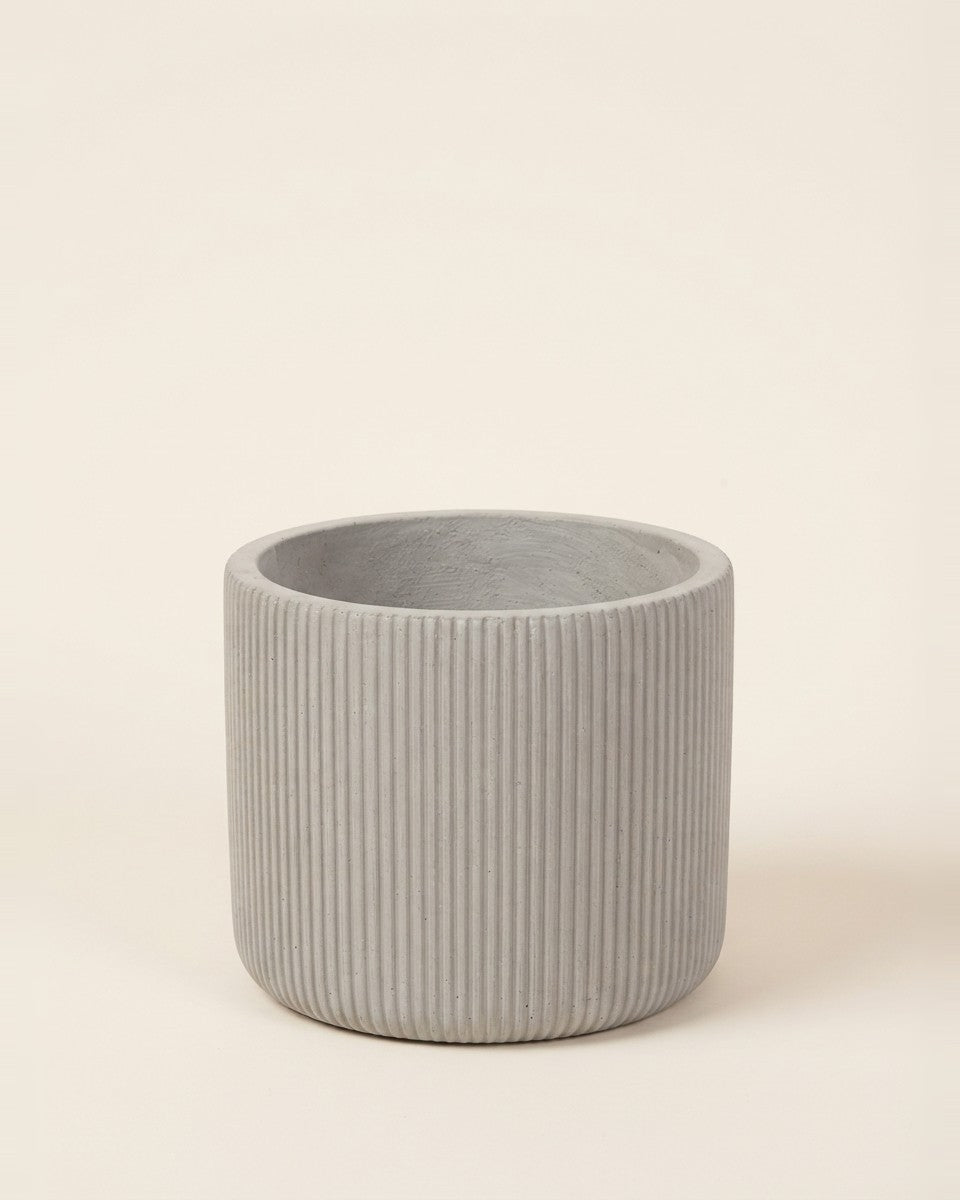 Round Cement Pot G35
