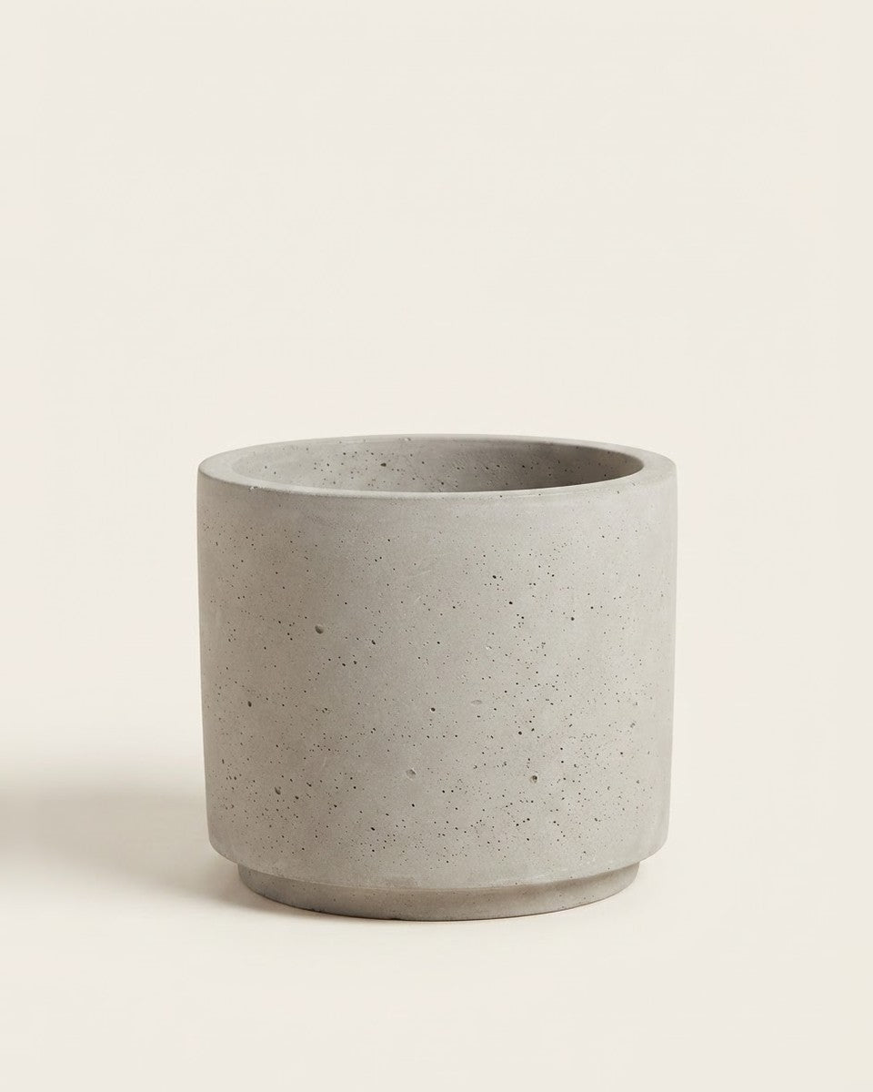 Round Ro-Cement Plain Natural Medium