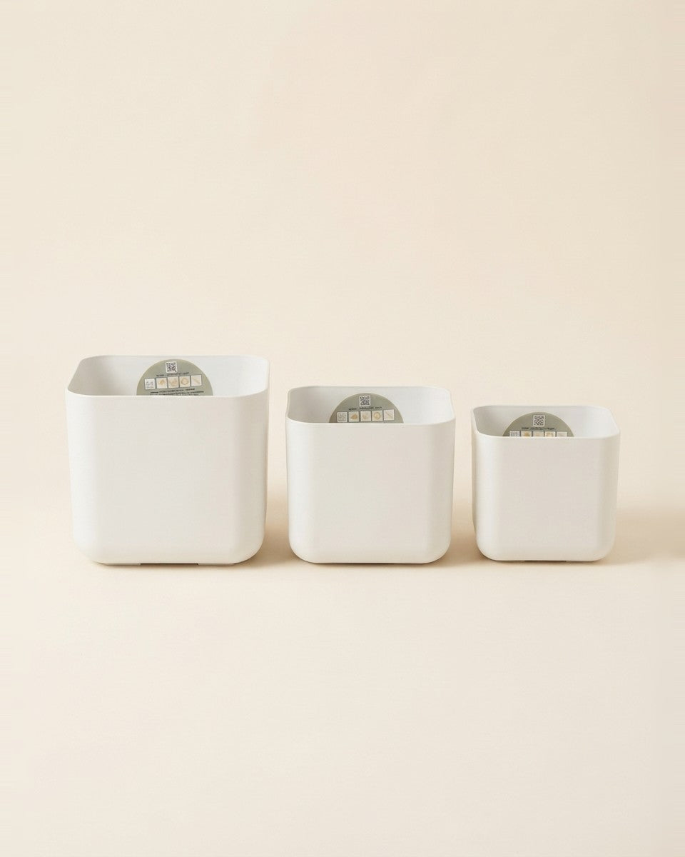 Rubi Nested 3 Pot Set 4P حوض نباتات