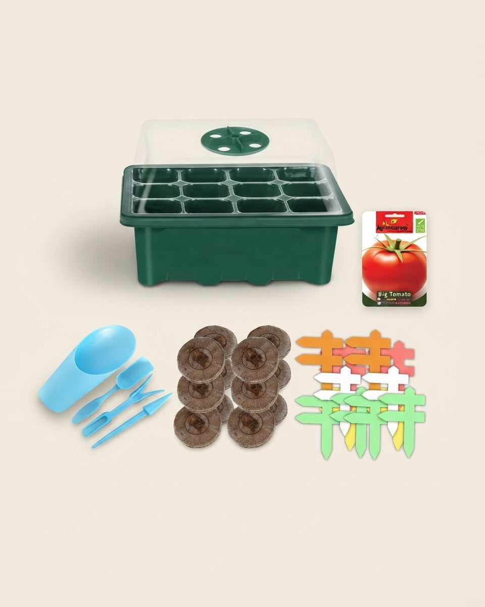 Seedling Starter Kit 12 Cells مجموعة تشتيل ١٢ عين