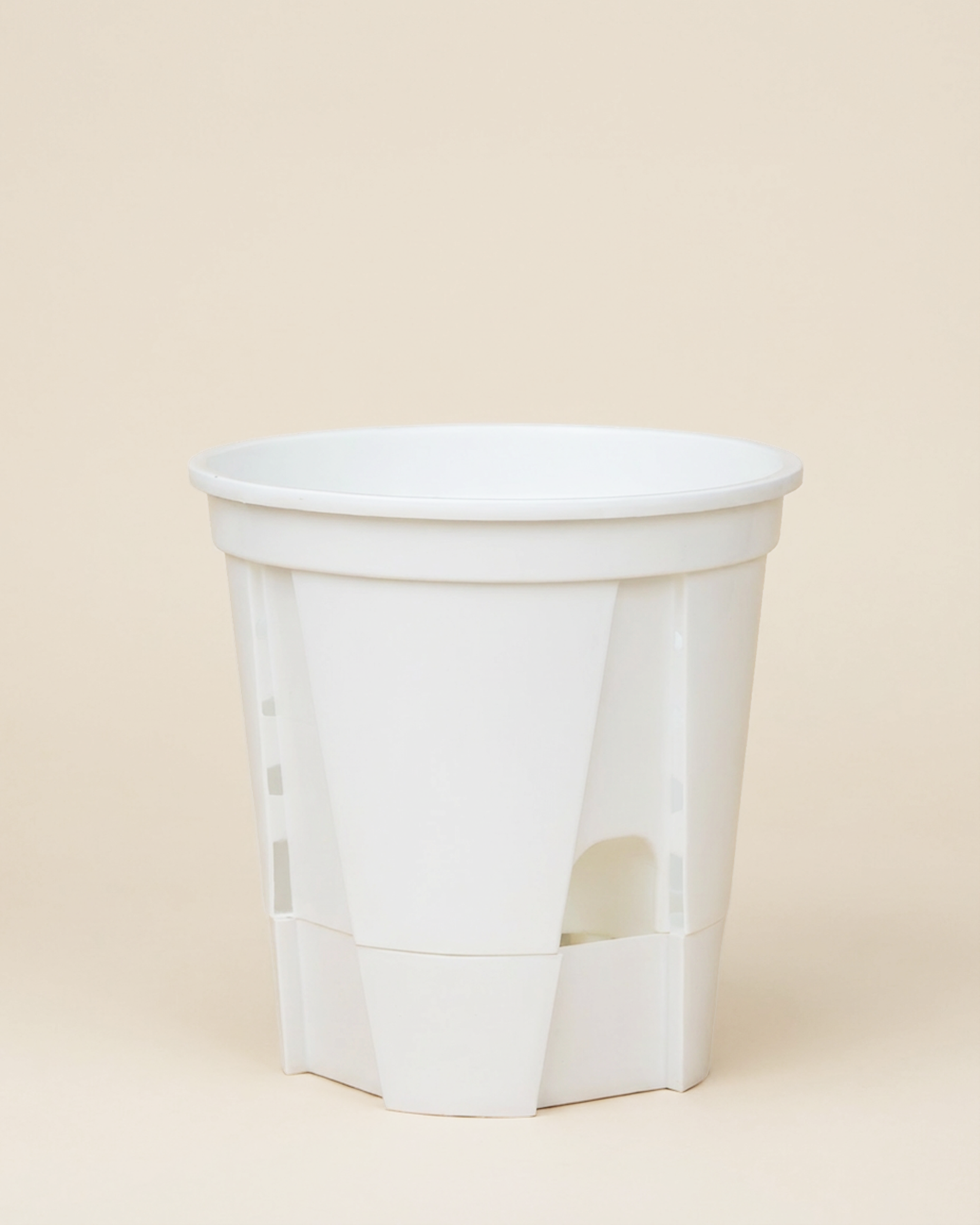 Self-Watering Pot (White)