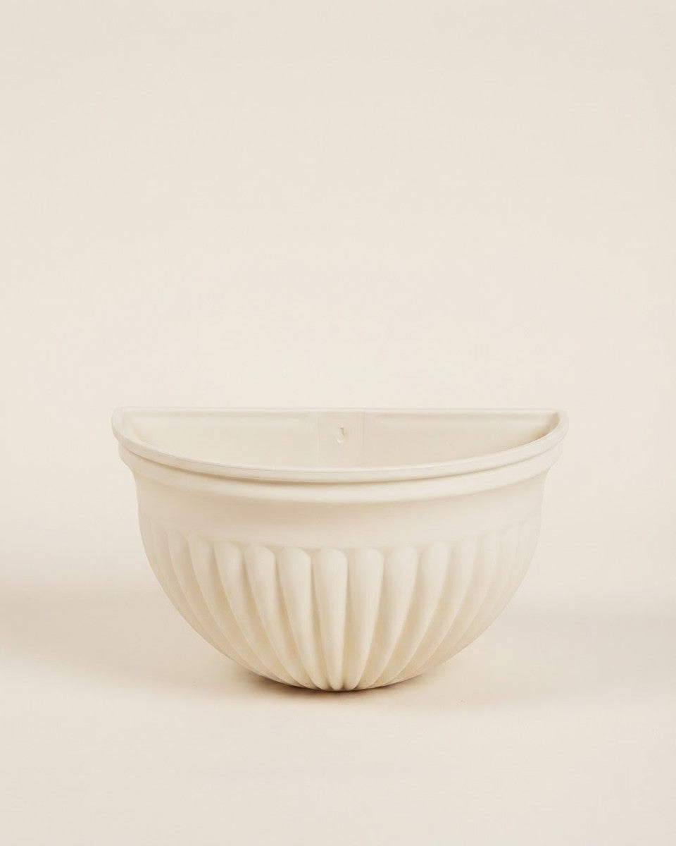 Small White Wall Hanging Pot